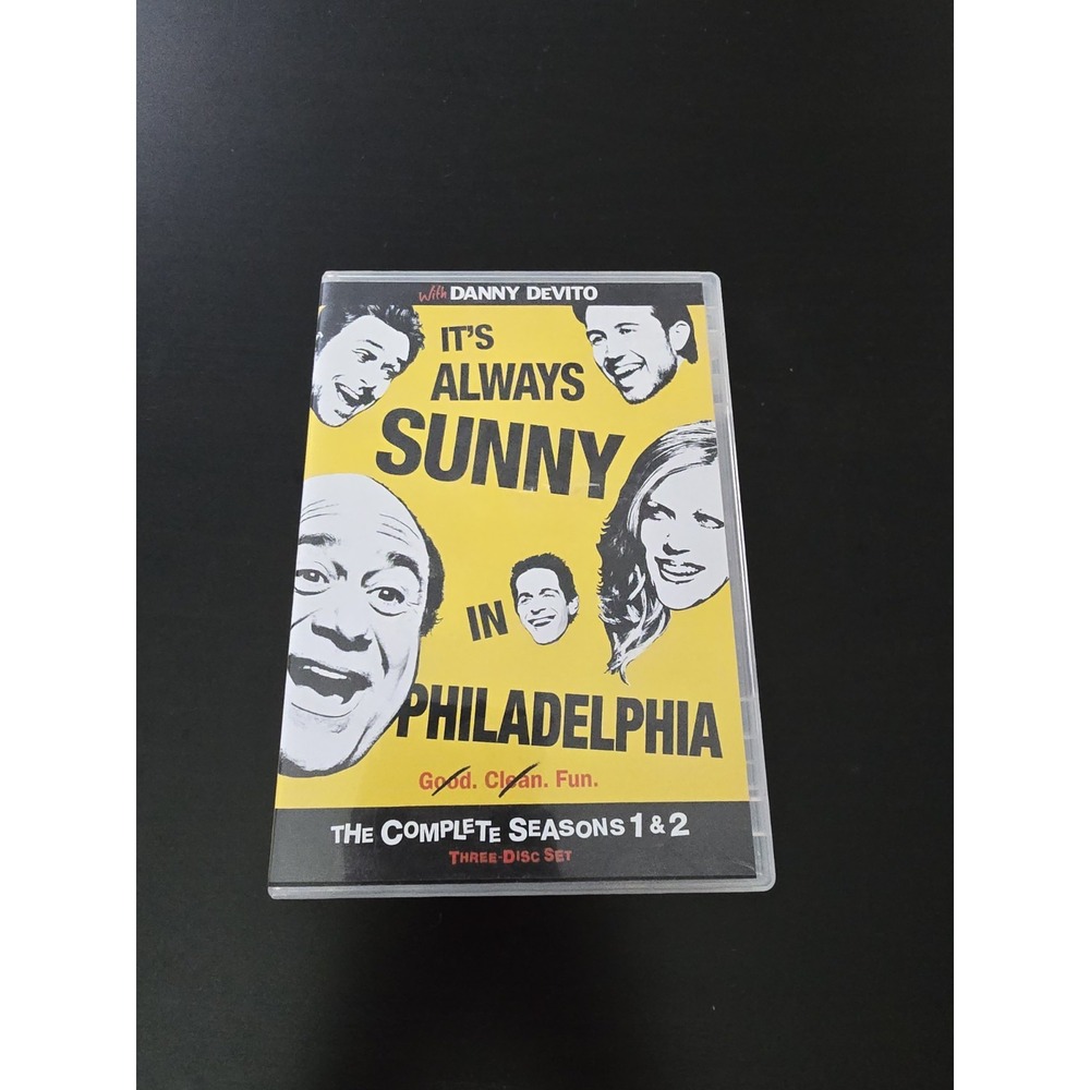 It's Always Sunny in Philadelphia: Seasons 1 & 2 DVD 3 Disc Set